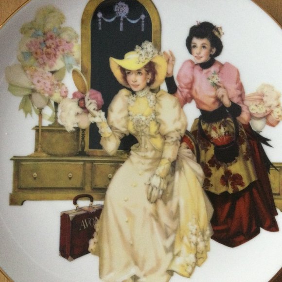 AVON president's club award collector plates "Success" 2005-2006 8.5" - Picture 3 of 6